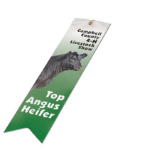 Custom Ribbon With Card And String