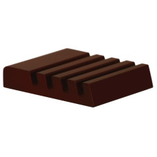 Mahogany Finish Slotted Coaster Holder For Un1009 Coasters